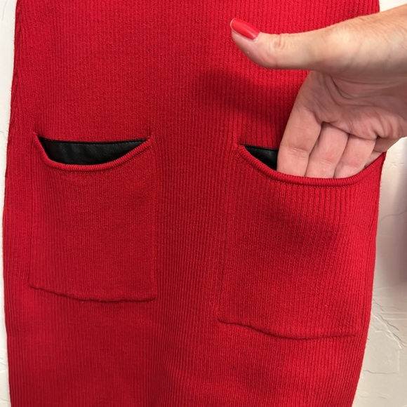 ❤️BCX Red Tunic Sweater - Picture 4 of 10